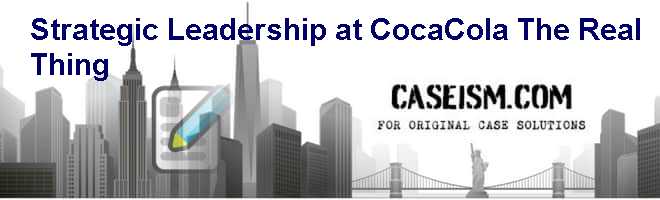 coca cola leadership case study